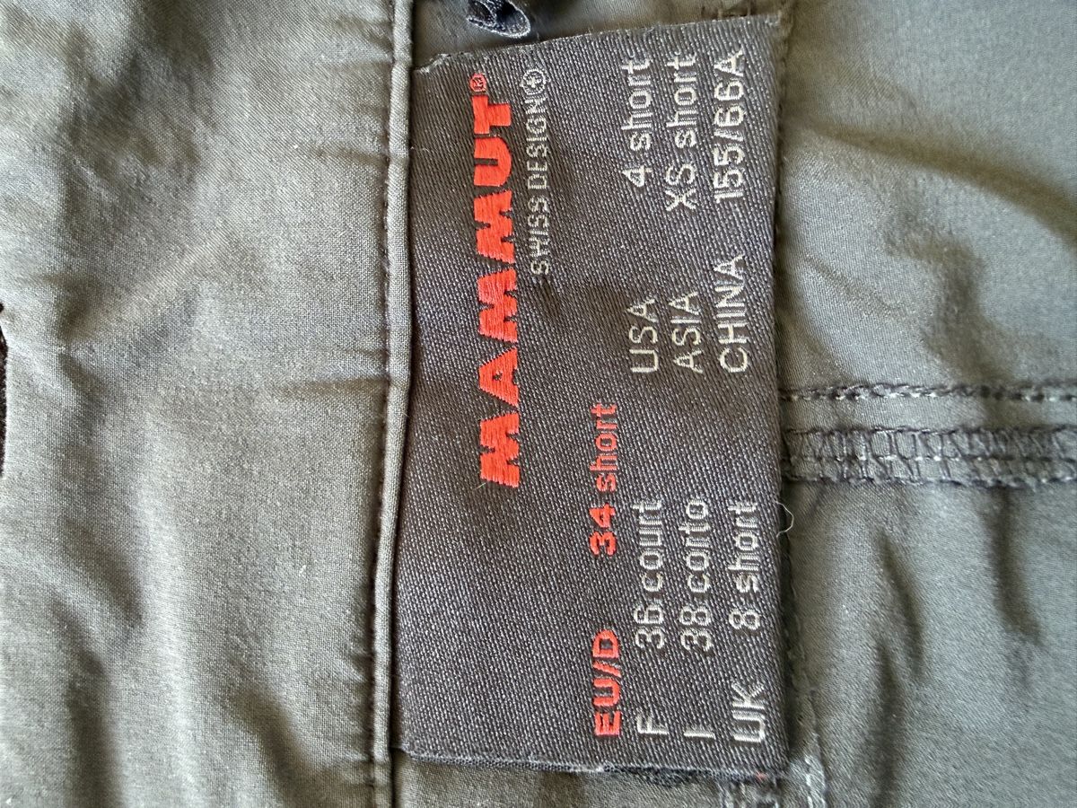 Mammut Pantalons: Mammut-Hosen – Neuf (Voir description) à Niederrohrdorf par jew_vd6j 1