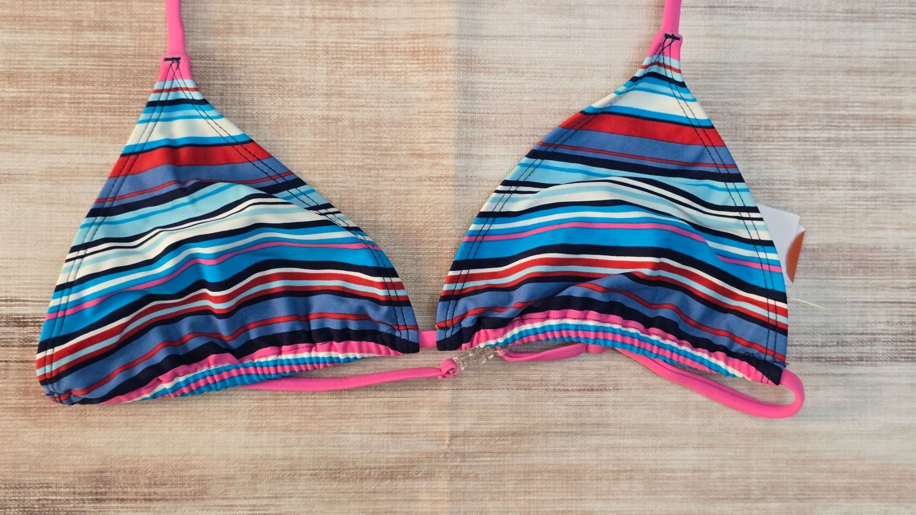 Badekleider & Bikinis: etirel Triangel-Bikini-Top - 176 - gestreift  👙👧🏻 – Neu (gemäss Beschreibung) aus Thalwil von VitaMini 1