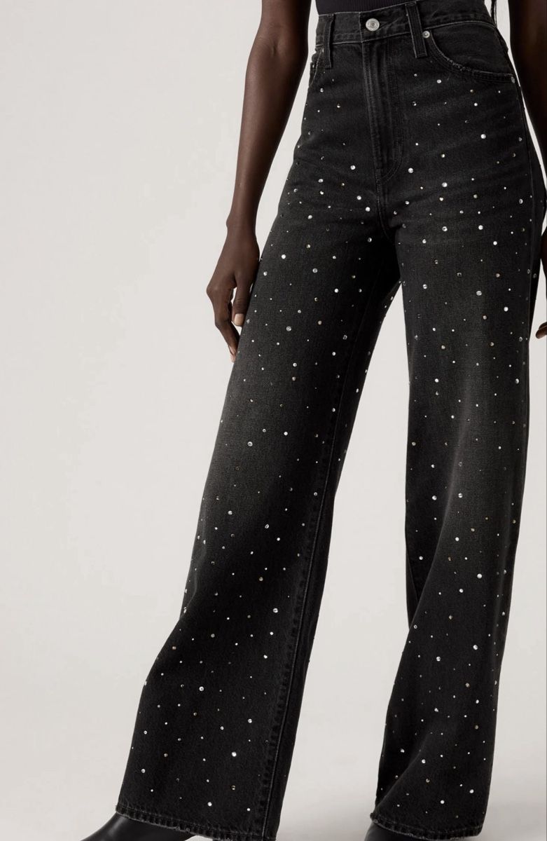 Levi's Jeans: Levis Wide Leg Jeans Glitzer – Neu (gemäss Beschreibung) aus Wolfwil von ISAsShop 1