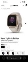 Smartwatch Garmin Venu Sq Music beige