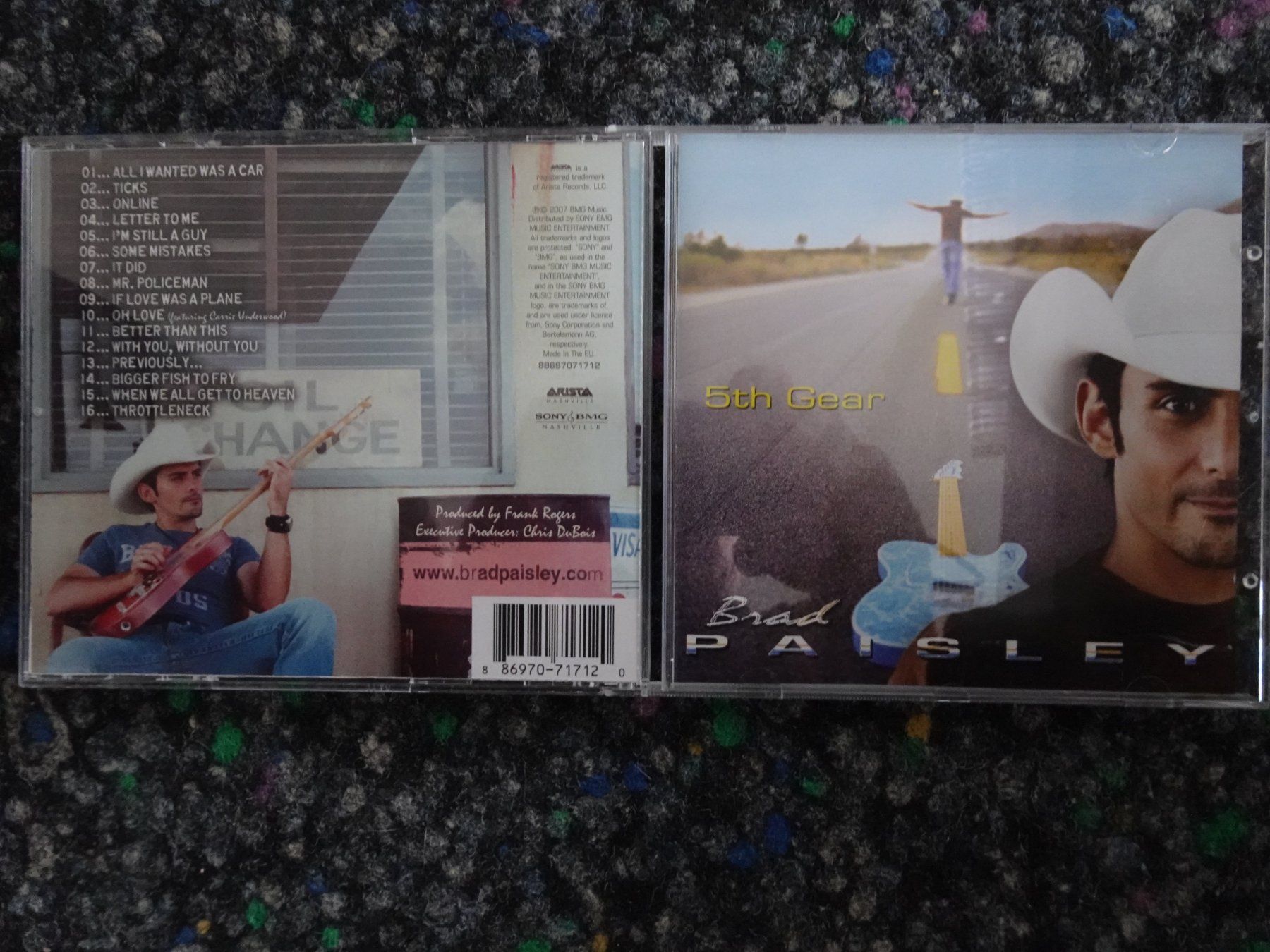 CDs: CD : Brad Paisley – Gebraucht aus Lotzwil von Kiddis