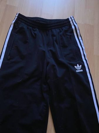 Adidas Originals Classic Black Trackpants 34 XS