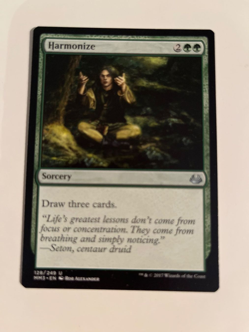 Magic The Gathering Sammelbilder & Trading cards: 1 x Harmonize - Magic: The Gathering - MtG – Gebraucht aus Kriens von Shadi1980