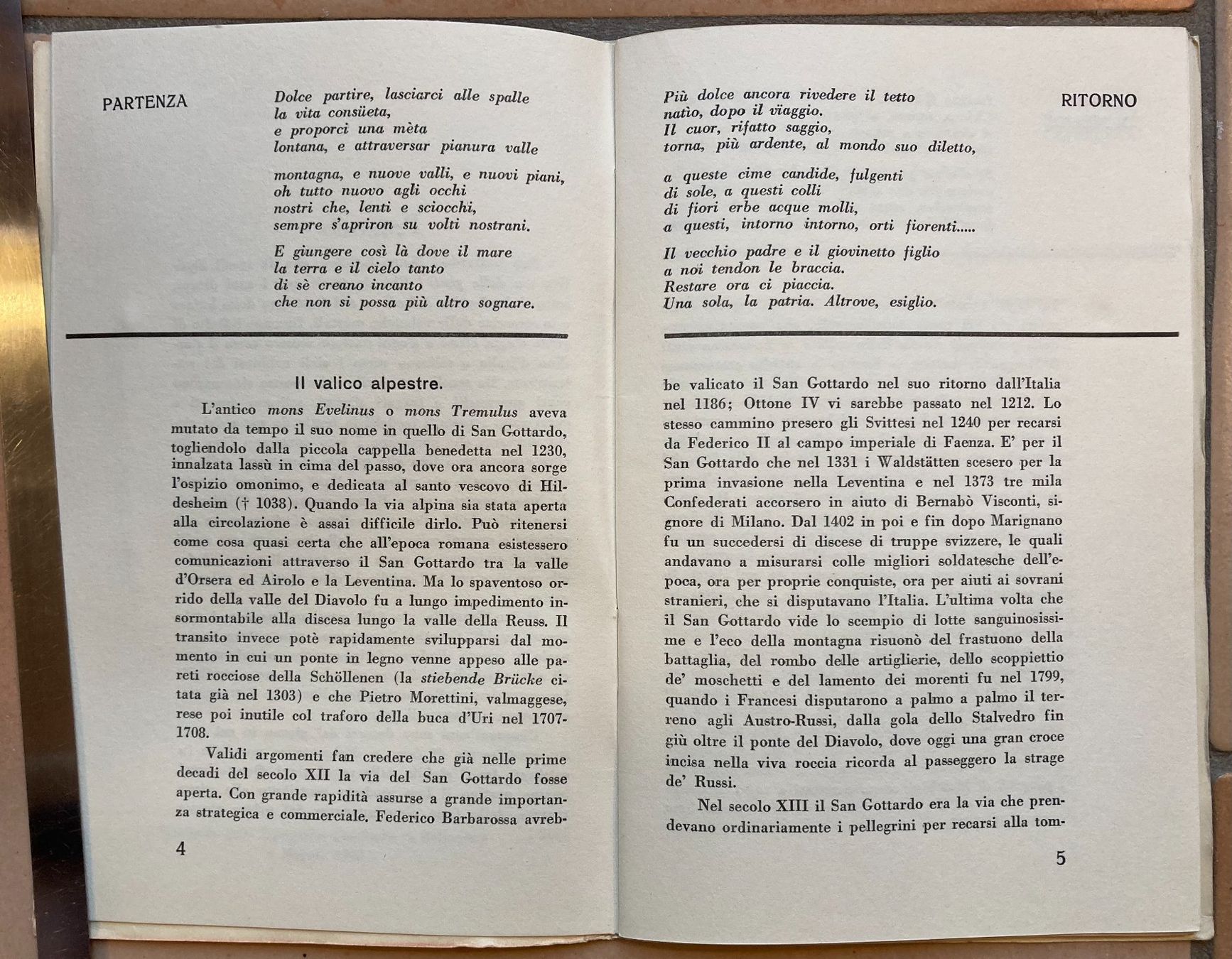 Bücher & Karten: S.F.F. - Ferrovia del Gottardo - 50 Anni - 1932 – Gebraucht aus Versoix von  7