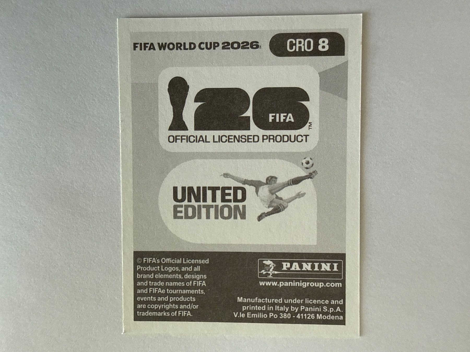 Panini Carte collezionabili: Jakic CRO8 - Panini CH Edition WM 2026 – Nuovo (secondo la descrizione) da Grenchen venduto da nicus_aveiro 1