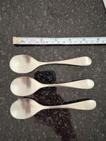 3 Löffel Edelstahl IKEA vintage 