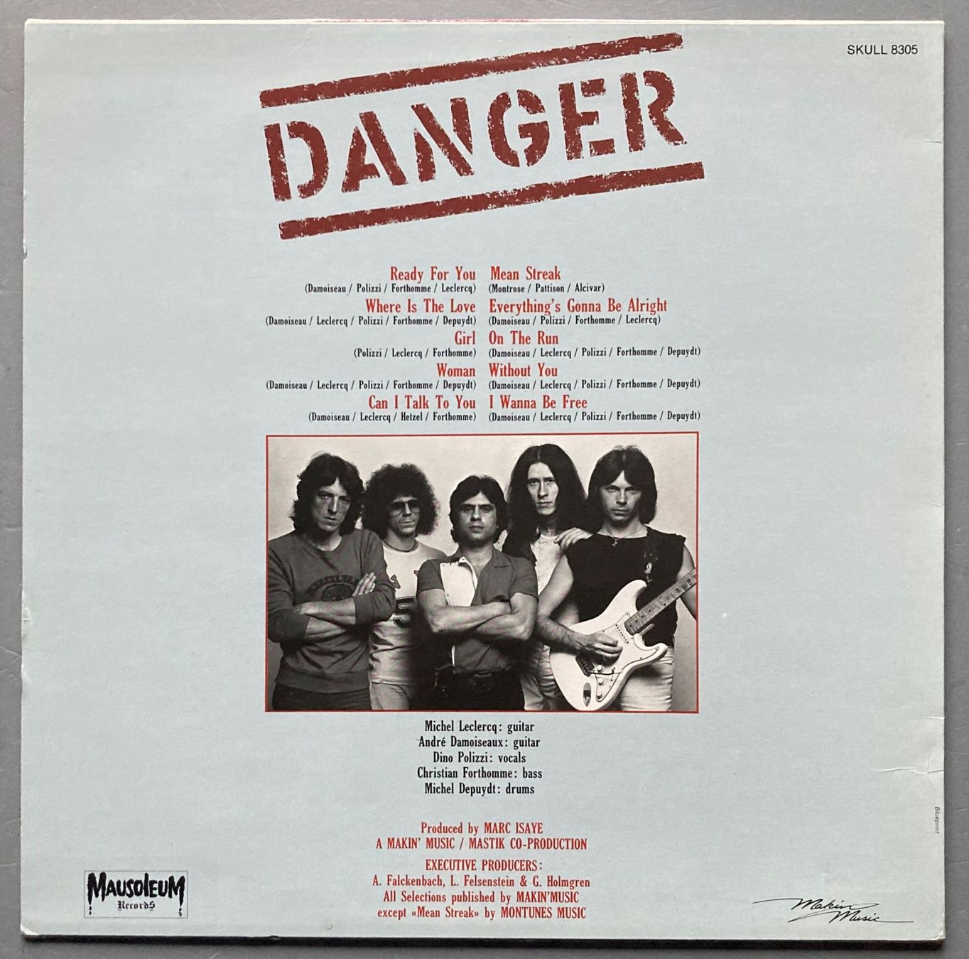 Dischi in vinile: DANGER - DANGER – Usato da Poliez-Pittet venduto da Newtown-Records 1