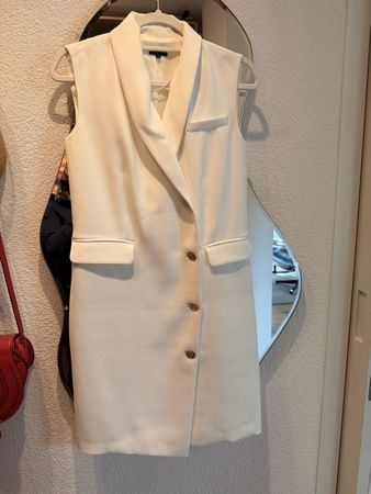 Stunning Summer Sleeveless Blazer Dress - Size M, New!