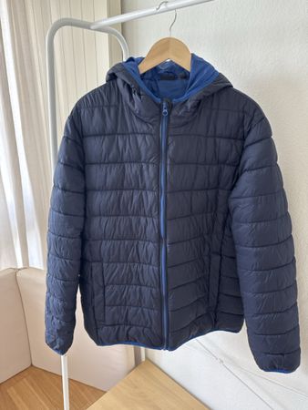 LIVERGY Winter Jacket, Navy Blue, Size 56