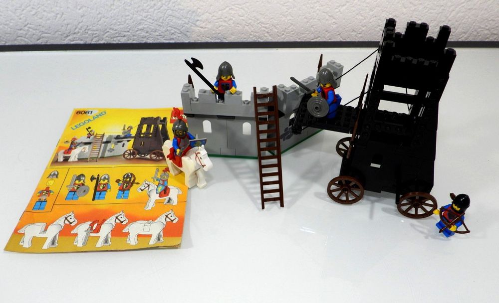 LEGO LEGOLAND RITTER 6061 SIEGE TOWER BELAGERUNGSTURM (Gebraucht) in ...