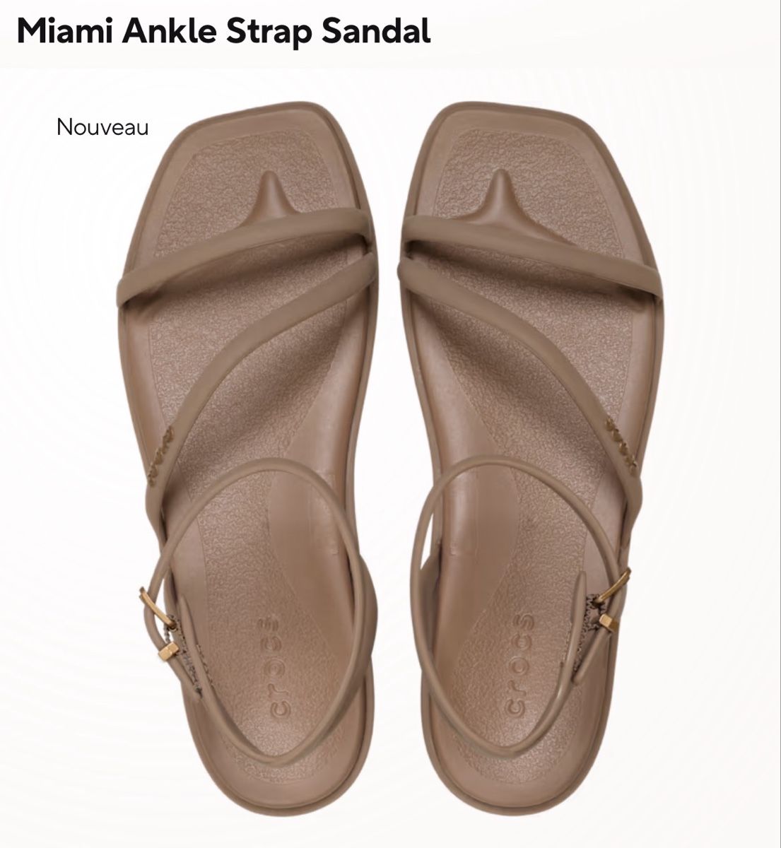 Crocs Scarpe da donna: NEW Crocs Sandals in milk chocolate – Nuovo e nell'imballaggio originale da Duillier venduto da alicedopp 1