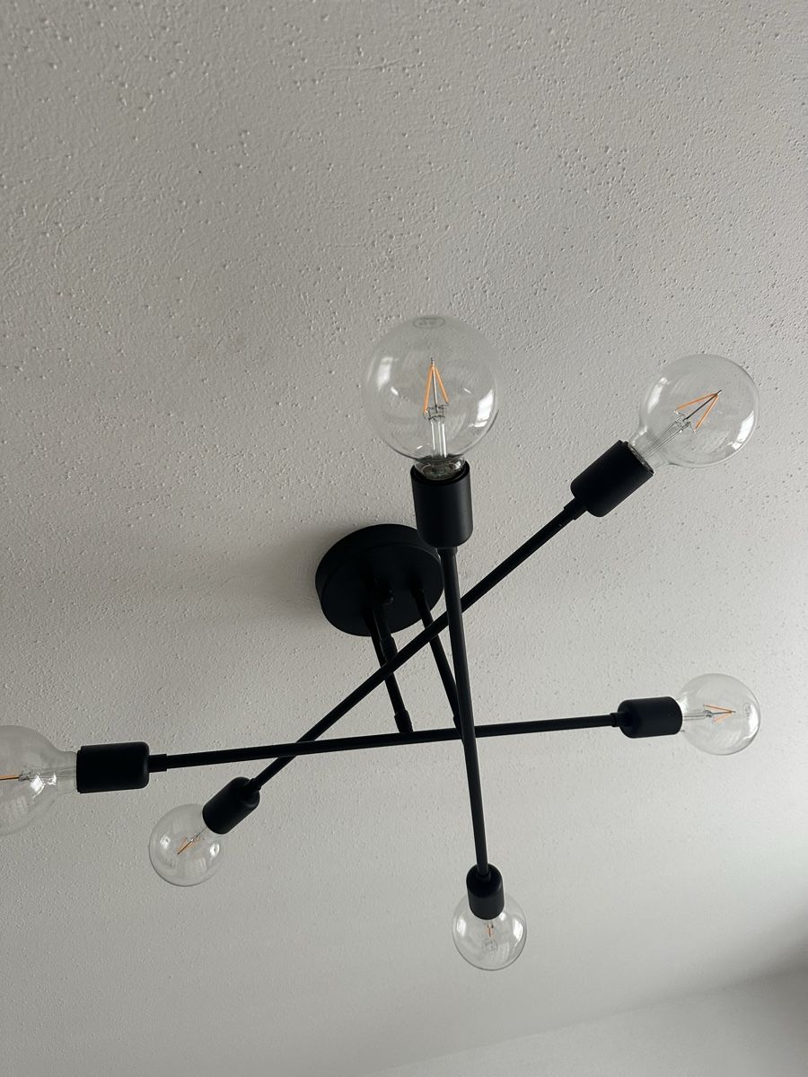 Lampadari & plafoniere: Moderner Kronleuchter schwarz – Usato da St. Gallen venduto da adr_l9jg 1