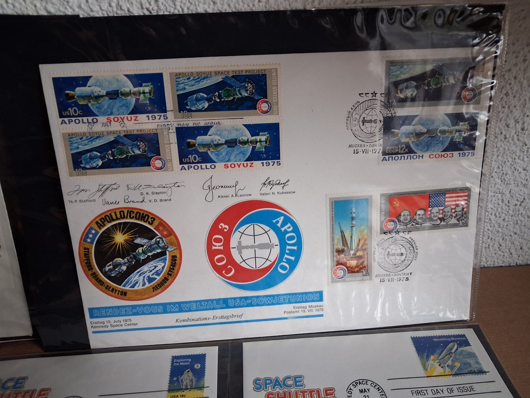 Tutti i francobolli: 21 FDC/ETBriefe Space Shuttle /Apollo .70-80iger Jahre – Nuovo (secondo la descrizione) da Hagendorn venduto da siwasi3 1