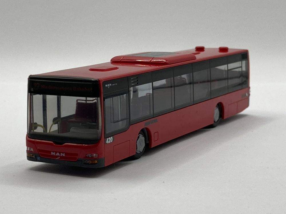 Rietze 75853 - Bus MAN Lion's City 18'18 échelle 1/87 - Modèle Réduit HO