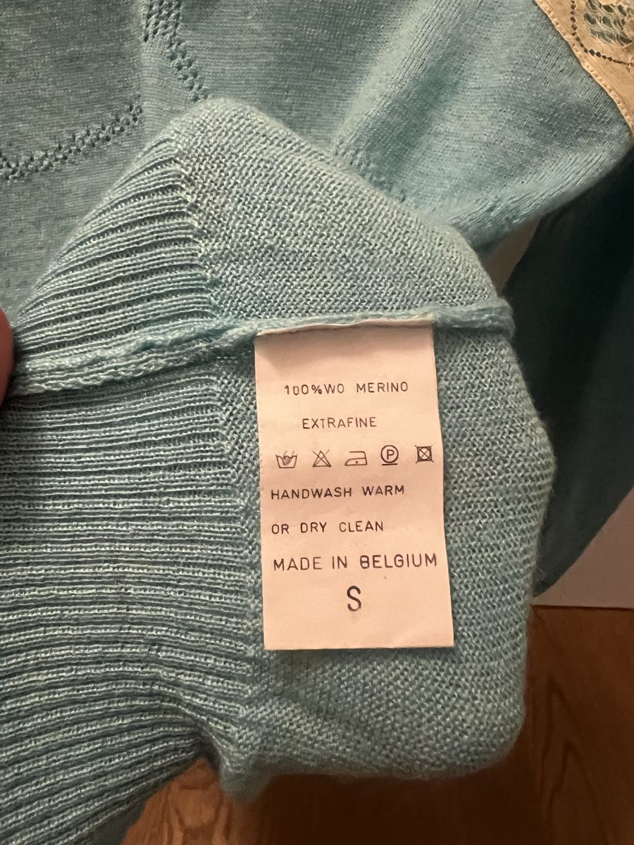 Pullover & Sweatshirts: A.F. Vandevorst Pullover aus Merinowolle mit Spitze  – Gebraucht aus Ebmatingen von dartim 3