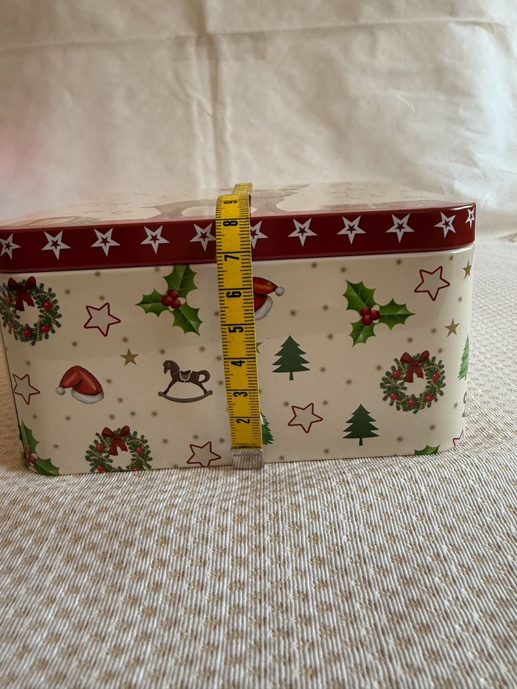 Contenitori & Simili: Boîte à biscuits - décor de Noël – Usato da Sion venduto da accroshoes 3