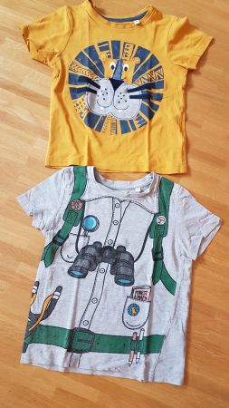 2 × C&A T-shirt 104cm