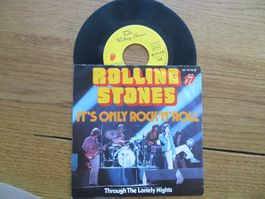 Rolling Stones - It's Only Rock'n'Roll Single Schallplatte