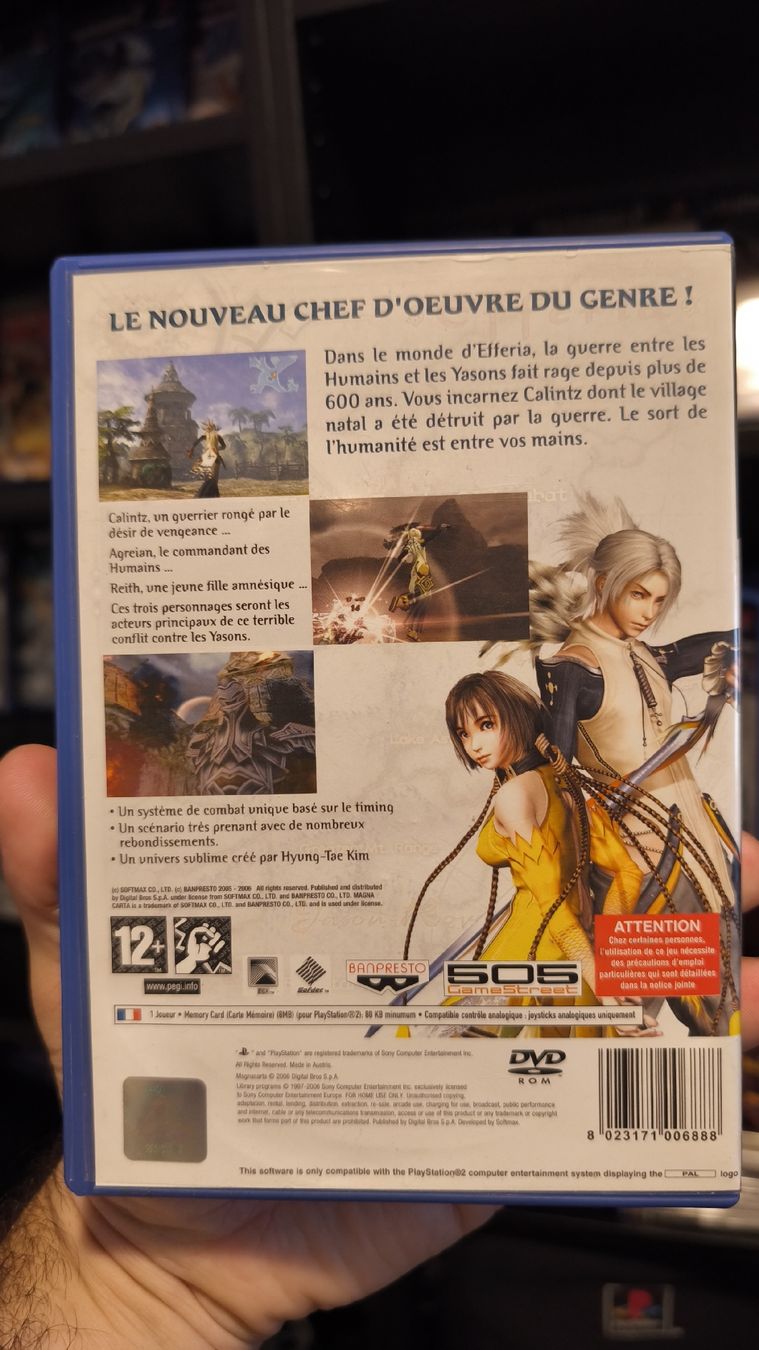 Giochi: PS2 - Magna Carta – Usato da Wangen b. Olten venduto da CrossasPlays 1