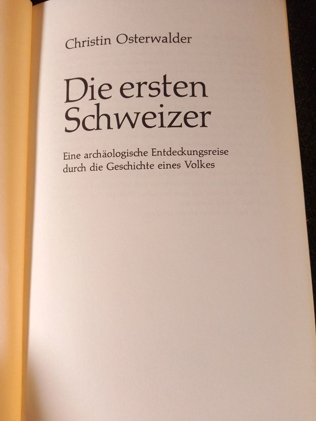 Libri: Die ersten Schweizer – Usato da Bassersdorf venduto da kal_99sw 1