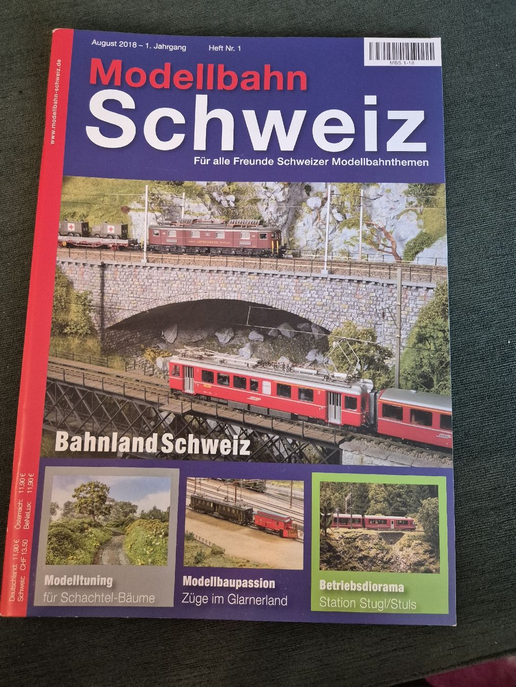 Riviste & Magazine: Modellbahn Schweiz 2018 Nr.1 – Usato da Ehrendingen venduto da Amigo5
