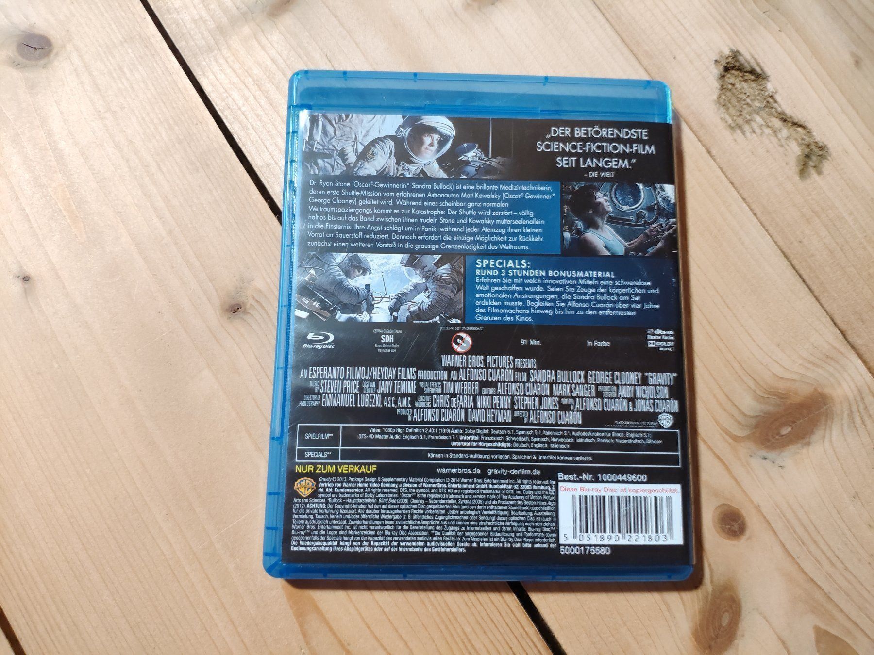 Tutti i DVDs: Gravity – Usato da Wasterkingen venduto da Palu17 2