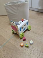 Jouet à promener en bois