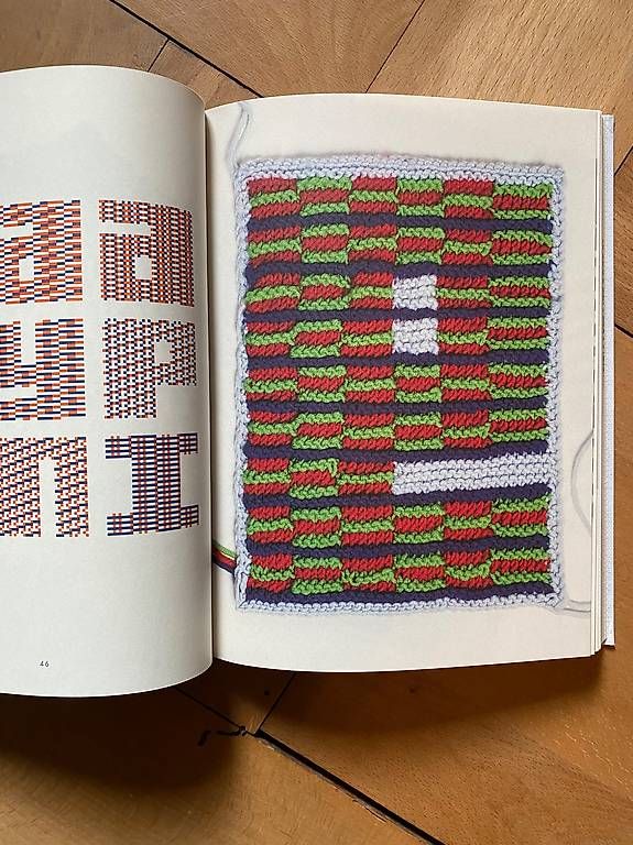 Libri: Strickbuch, Buchstaben Stricken, Rüdiger Schlömer – Nuovo (secondo la descrizione) da luzern venduto da Anna73 1