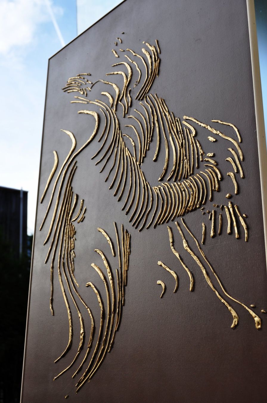 Dipinti: Texturierte Kunst Gemälde 3D mit Blattgold – Usato da Domat/Ems venduto da Lorand_ 3