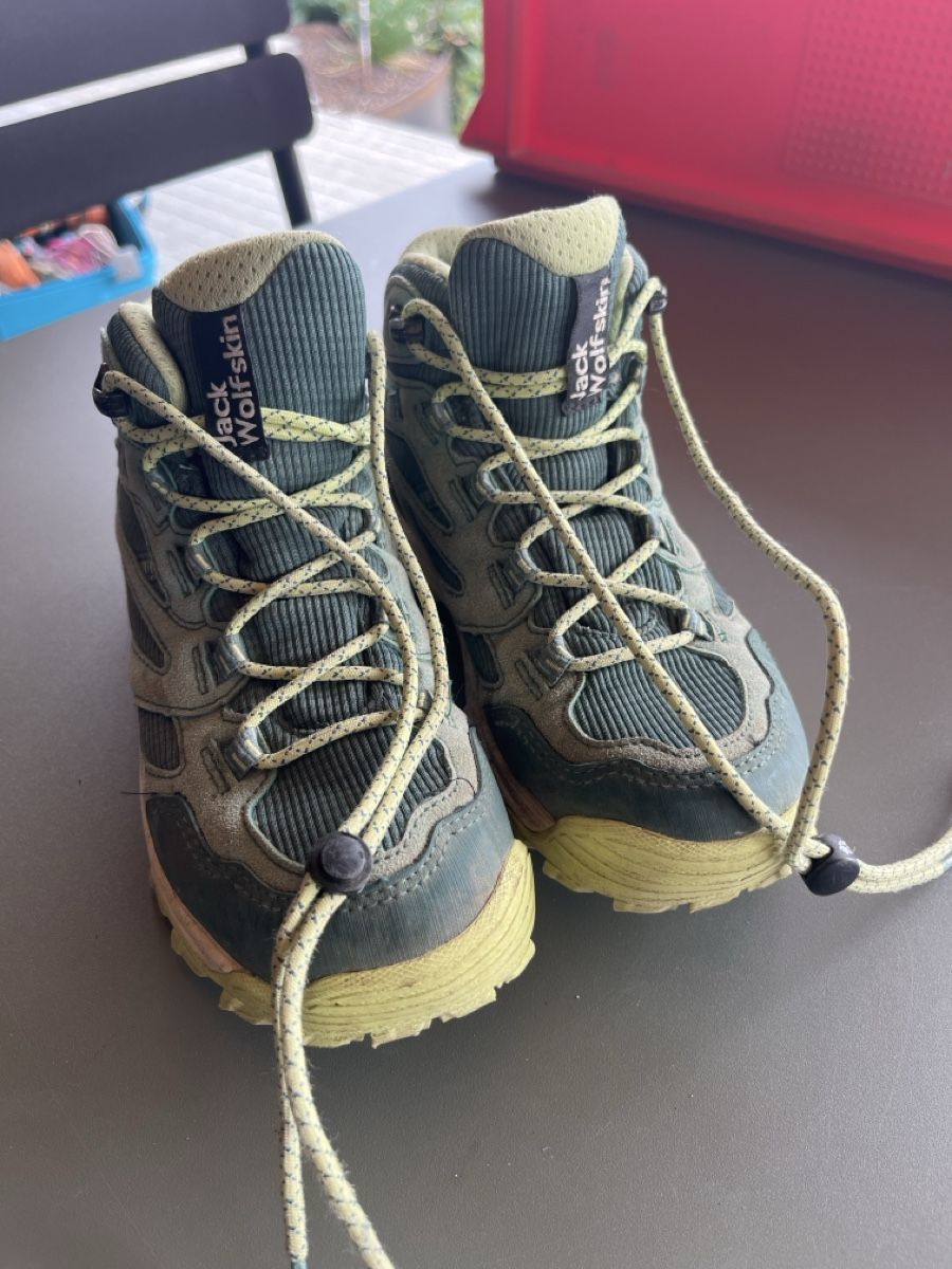 Jack Wolfskin Scarpe per ragazzi: Jack Wolfskin Wanderschuhe Grösse 33 Zustand gebraucht – Usato da Berneck venduto da Bonie6 3
