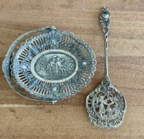 Silberkörbchen & Löffel
