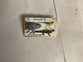 Pin's Taxcard Pro Juventute 1995 - Collection Rare! Superbe!