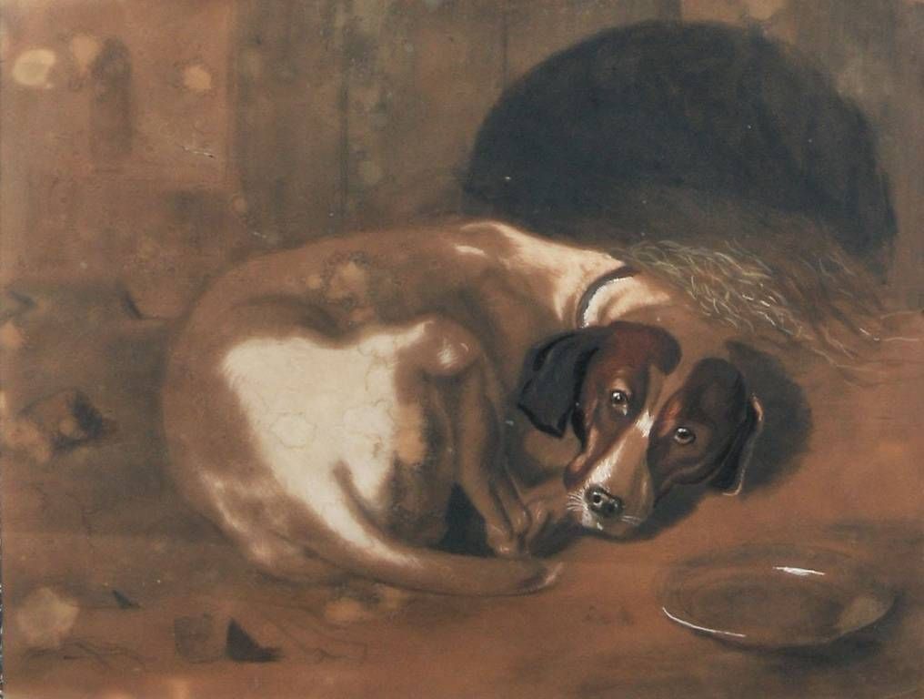 Cartoline postali: Anonym, "Jagdhund des Hofmarschallsu Generals von Seebach" – Usato da Ostermundigen venduto da CarmineHome