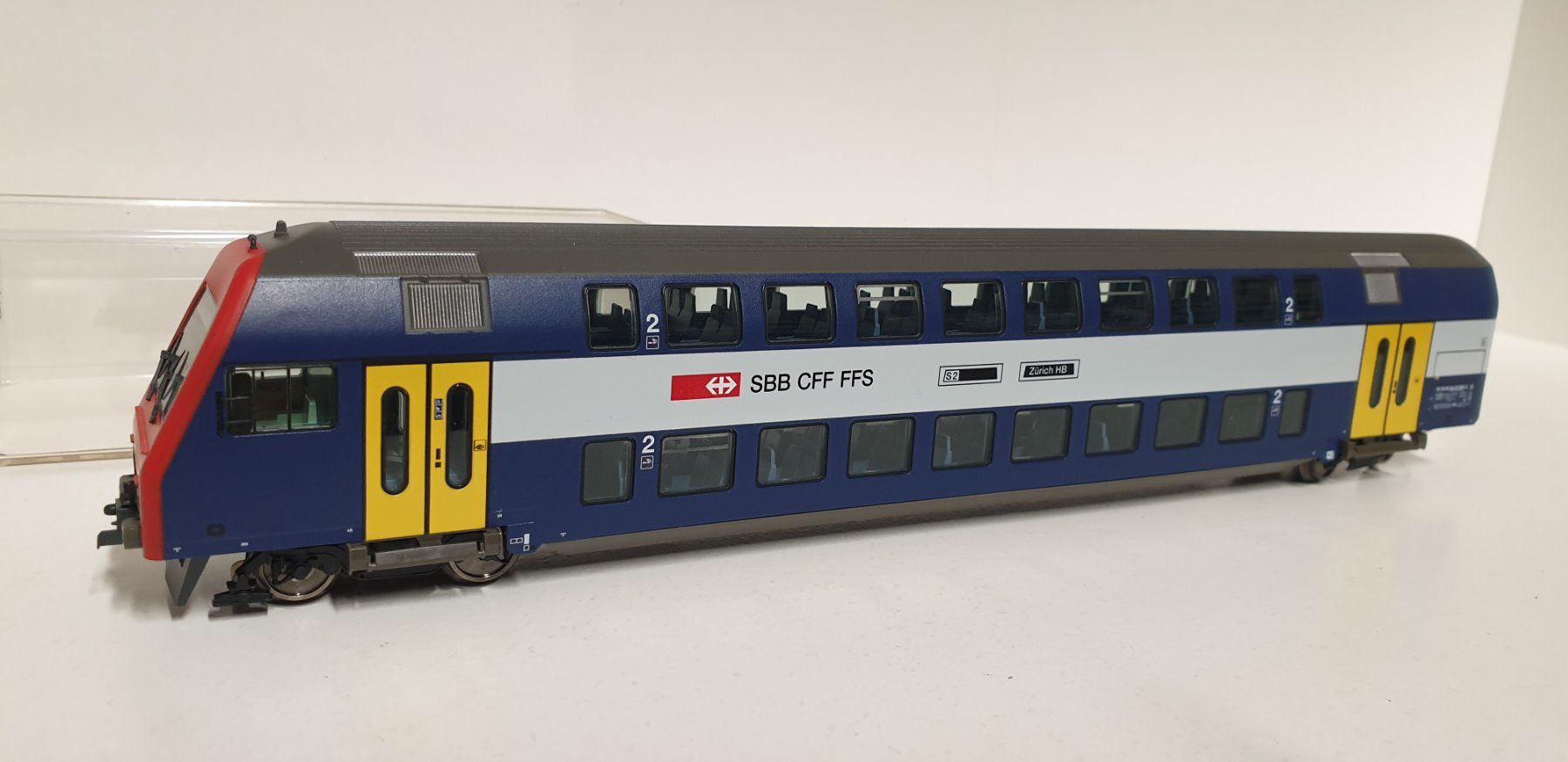 Fleischmann Modellini di ferrovie: Fleischmann S-Bahn Steuerwagen H0/AC 1632 – Nuovo (secondo la descrizione) da Geroldswil venduto da TopTrain54 3