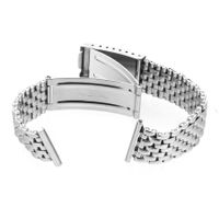 19mm 7Row Beads of Rice Steel Bracelet, Gay Frères GF Style