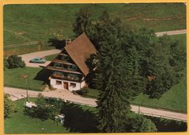 ZUG ZUGERBERG Flugaufnahme Restaurant Vordergeissboden, Auto