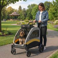Poussette pour chien, taille XL, état neuf.