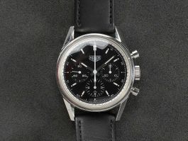 Heuer Carrera 1964 re-edition r.CS3111, full set, unpolished