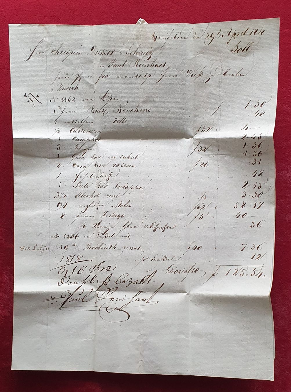 Tutti i francobolli: Vorphilatelie - Weinfelden 1818 – Usato da Kreuzlingen venduto da Rschweiz1 1