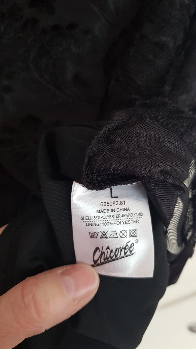 Camicette: Chicorée Chemisier dentelle noir taille L – Nuovo (secondo la descrizione) da Versoix venduto da aline_b 3