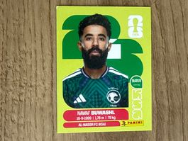 Panini FIFA World Cup 2026 Sticker Nawaf Buwashl KSA 5