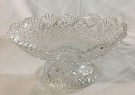 Bleikristall-Schale - D 20x H 10 cm