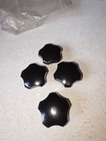 4 Sternschrauben Kunststoff schwarz guter Zustand