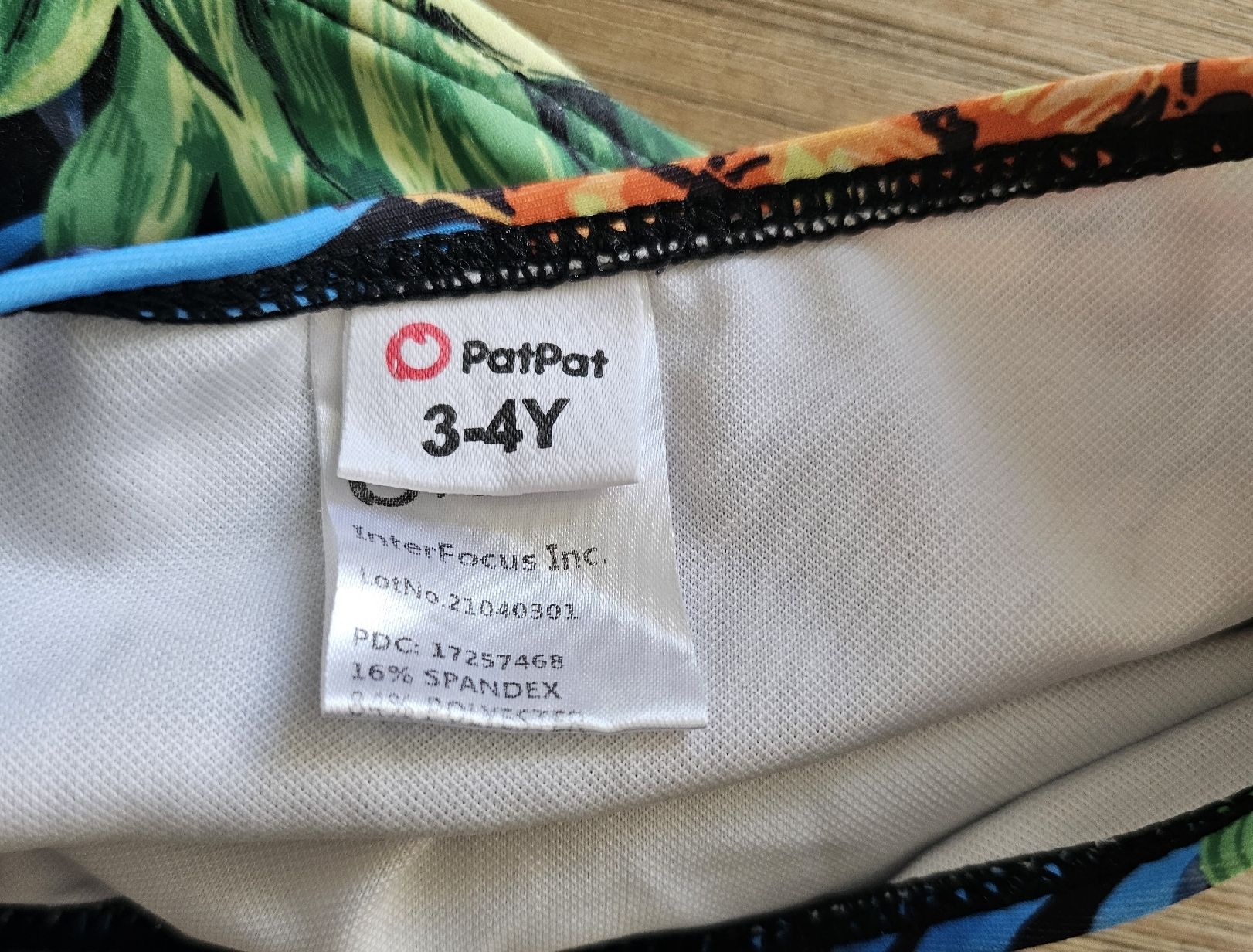 Costumi da bagno & Bikini: Mädchen Bikini Grösse 104 Gelb mit Ananasprint – Usato da Basel venduto da Sinibini86 2