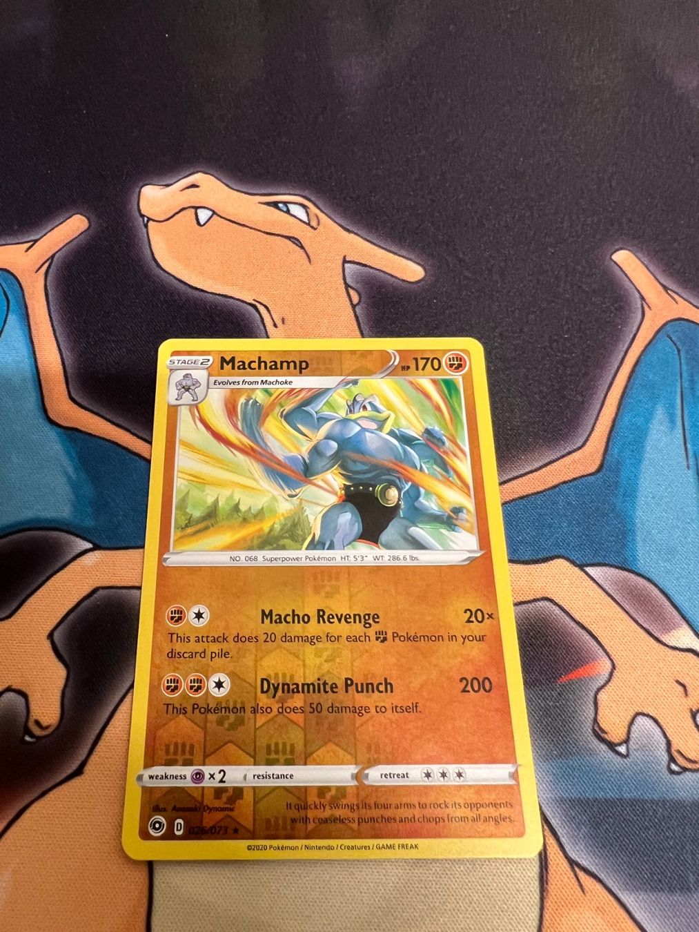Pokémon Sammelbilder & Trading cards: Machamp (CPA 26) - Reverse Holo - Champion's Path – Neu (gemäss Beschreibung) aus Bülach von Pfrenzel