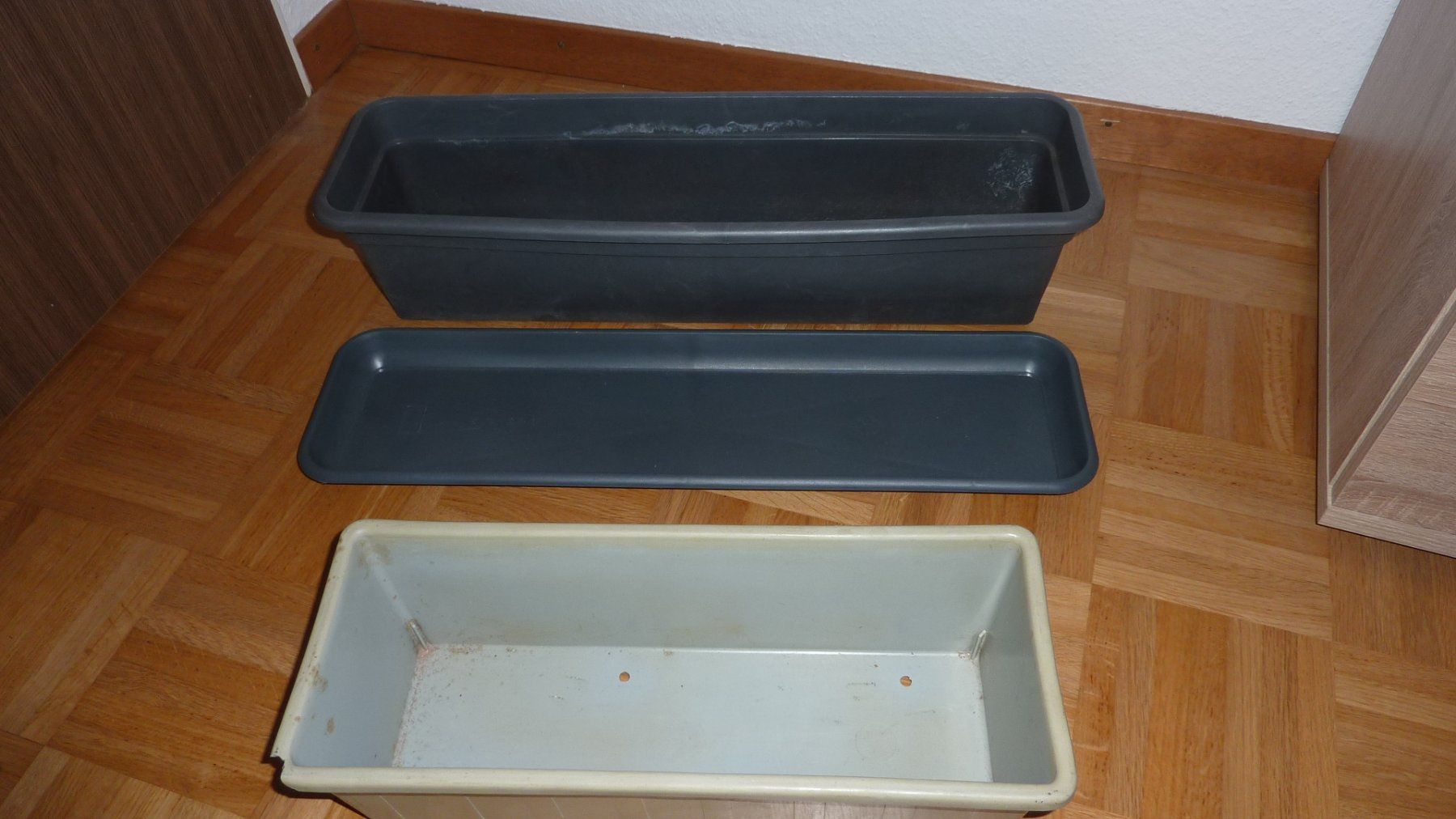Transportkisten: 2 plastick  blumenkistli – Neu (gemäss Beschreibung) aus Füllinsdorf von pmarkus 2