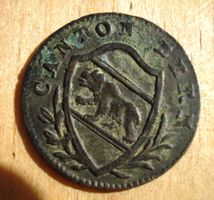 (D3) Bern 1 Rappen 1829