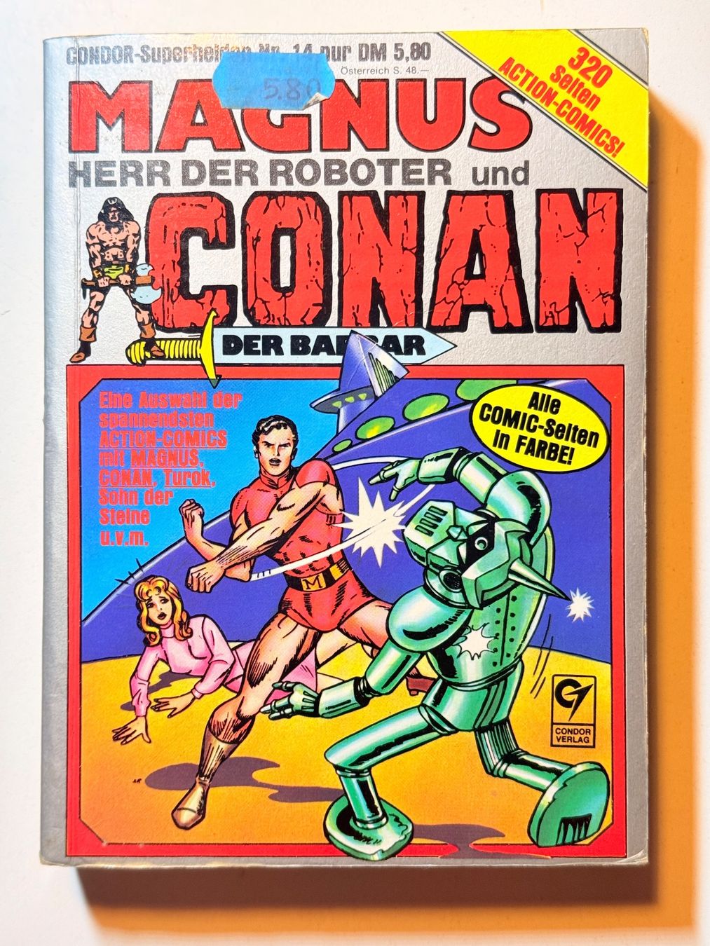 Comics: MAGNUS, HERR DER ROBOTER UND CONAN, DER BARBAR, Comic – Gebraucht aus Zuerich von SonderArt-Wertgut