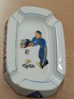 Alter Porzellan Werbe Aschenbecher BATSCHARI Cigaretten 1930
