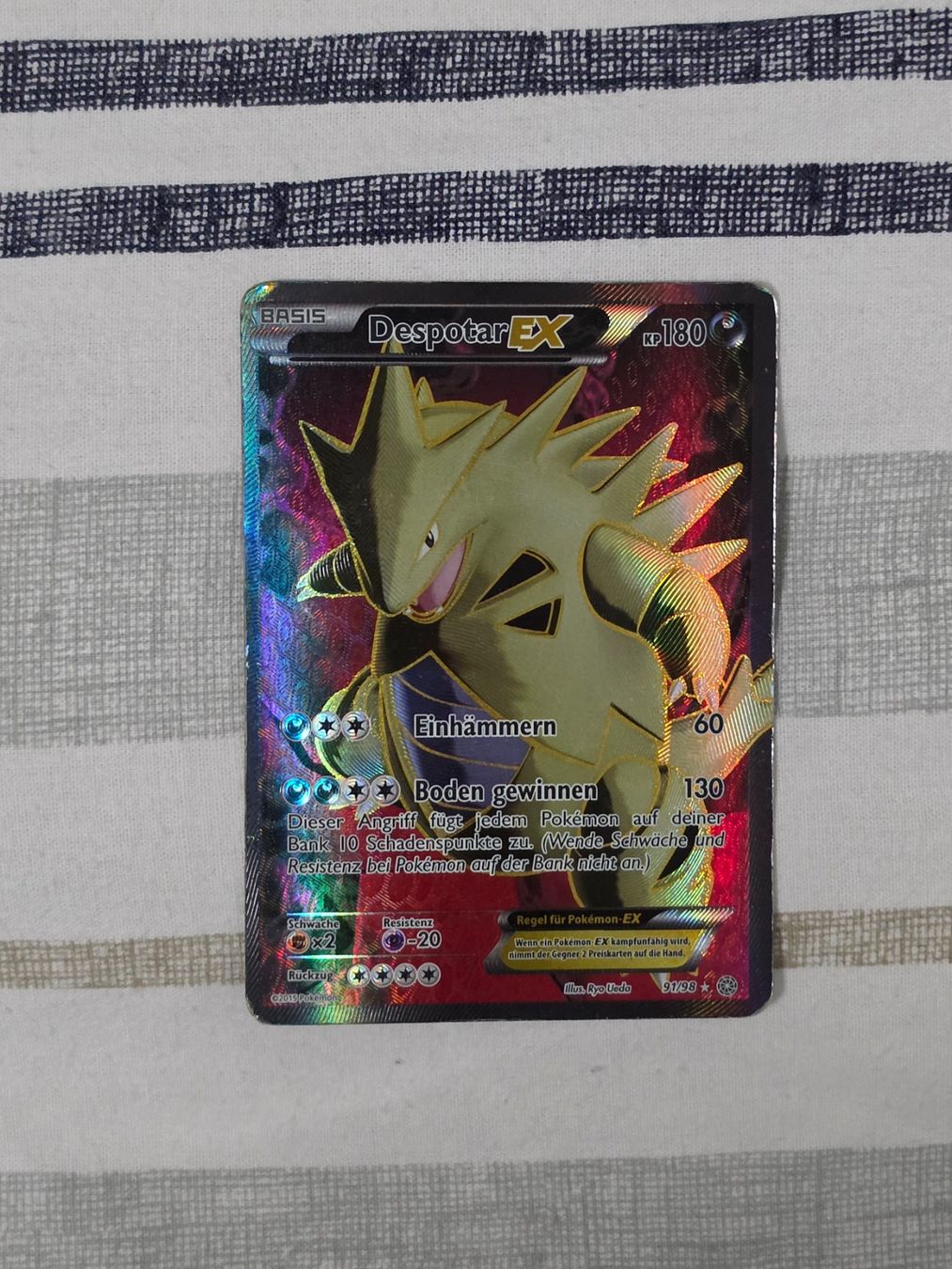 Pokémon Carte collezionabili: Despotar EX 91 – Usato da Binningen venduto da oscark77 2